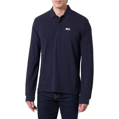 Napapijri Herren Evan Long Sleeve Polo Shirt Poloshirt (1er Pack) Napapijri Herren Evan Long Sleeve Polo Shirt Poloshirt (1er Pack)