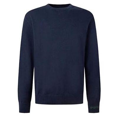 Pepe Jeans Herren Andre Crew Neck Knitwear, Blau (Dulwich Blue), XXL, Blau (Dulwich Blue), XXL Pepe Jeans Herren Andre Crew Neck Knitwear, Blau (Dulwich Blue), XXL, Blau (Dulwich Blue), XXL