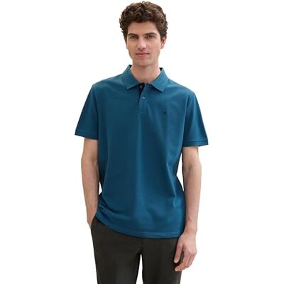 TOM TAILOR Herren 1031006 Poloshirt, 13353 Moes Blue, M TOM TAILOR Herren 1031006 Poloshirt, 13353 Moes Blue, M