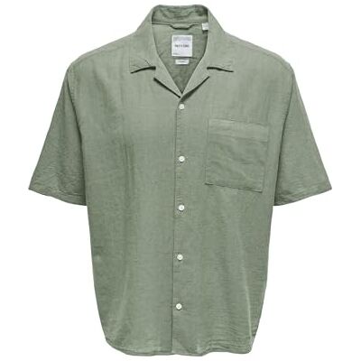 Only & Sons ONSCAIDEN Life Relax SS Resort 1PKT Shir Only & Sons ONSCAIDEN Life Relax SS Resort 1PKT Shir