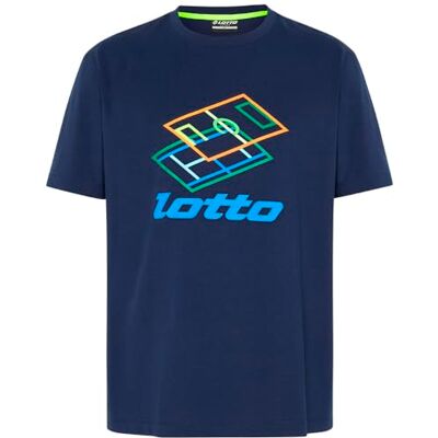 Lotto 1725120 Men T-Shirt, Regular Fit I 19-3920 Peacoat I M Lotto 1725120 Men T-Shirt, Regular Fit I 19-3920 Peacoat I M