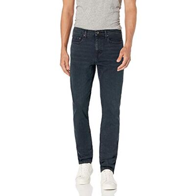 Amazon Essentials Herren Slim-Fit-Jeans – Comfort-Stretch-Straight Auslauffarben, Schwarzblau Vintage, 36W / 30L Amazon Essentials Herren Slim-Fit-Jeans – Comfort-Stretch-Straight Auslauffarben, Schwarzblau Vintage, 36W / 30L