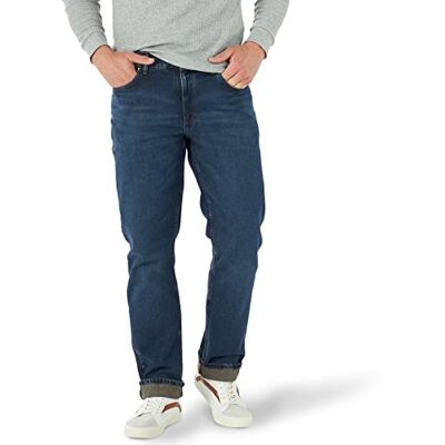Lee Legendary Relaxed Straight Jeans für Herren, groß und groß, Nachtschatten (Night Shade), 46W / 30L Lee Legendary Relaxed Straight Jeans für Herren, groß und groß, Nachtschatten (Night Shade), 46W / 30L