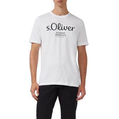 s.Oliver Baumwoll-T-Shirt mit Logo-Print s.Oliver Baumwoll-T-Shirt mit Logo-Print