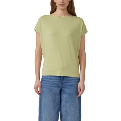 s.Oliver Fließendes Jersey-Shirt mit überschnittenen Schultern s.Oliver Fließendes Jersey-Shirt mit überschnittenen Schultern