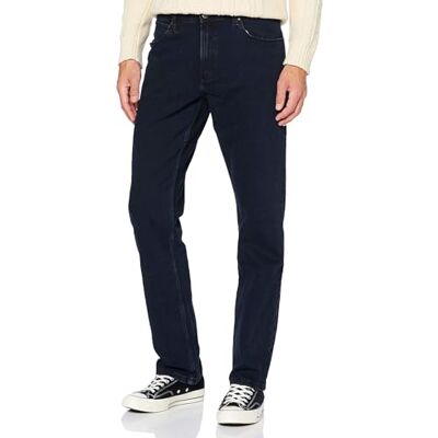 Wrangler Herren Authentic Straight Jeans, Blau (Blue Black), 36W / 30L EU Wrangler Herren Authentic Straight Jeans, Blau (Blue Black), 36W / 30L EU