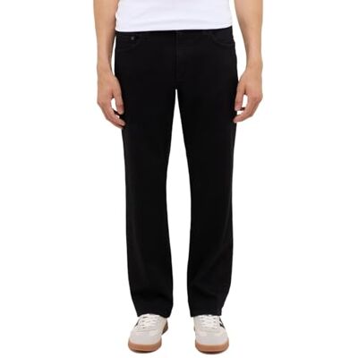 MUSTANG Herren Jeans Big SUR Straight Straight Fit Blau Schwarz, Größe:31W / 32L, Farbe:1017288-4000-940 Denim Black MUSTANG Herren Jeans Big SUR Straight Straight Fit Blau Schwarz, Größe:31W / 32L, Farbe:1017288-4000-940 Denim Black