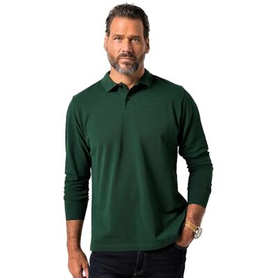 JP 1880 Herren große Größen Übergrößen Menswear L-8XL JP1880 Poloshirt, Basic, Langarm, Piqué, bis 8 XL JP 1880 Herren große Größen Übergrößen Menswear L-8XL JP1880 Poloshirt, Basic, Langarm, Piqué, bis 8 XL