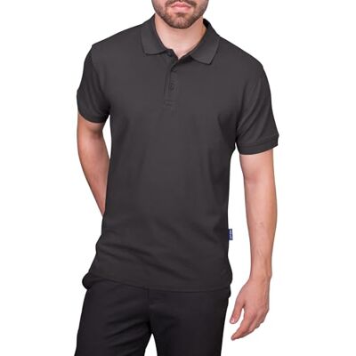 HRM Heavy Polo Herren, Dunkelgrau, Gr. XL Premium Poloshirt aus 100% Baumwolle, Basic Polohemd bis 60°C Waschbar, Hochwertige & Nachhaltige Workwear HRM Heavy Polo Herren, Dunkelgrau, Gr. XL Premium Poloshirt aus 100% Baumwolle, Basic Polohemd bis 60°C Waschbar, Hochwertige & Nachhaltige Workwear