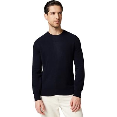 NAADAM Herren The Original Cashmere Crewneck Sweater, Marineblau NAADAM Herren The Original Cashmere Crewneck Sweater, Marineblau