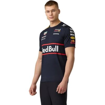 Castore Red Bull Racing F1 Herren 2025 Team T-Shirt Castore Red Bull Racing F1 Herren 2025 Team T-Shirt
