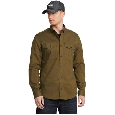 G-STAR Herren Marine Slim Hemd, Mehrfarben (Tapenade Micro bt D24963-D787-G899), L G-STAR Herren Marine Slim Hemd, Mehrfarben (Tapenade Micro bt D24963-D787-G899), L
