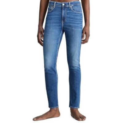 Calvin Klein Herren Jeans Hose Slim Taper Mid Waist, Blau (Denim Dark), 31W/32L Calvin Klein Herren Jeans Hose Slim Taper Mid Waist, Blau (Denim Dark), 31W/32L