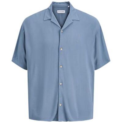 JACK & JONES Jjejeff Resort Solid Shirt Ss Sn JACK & JONES Jjejeff Resort Solid Shirt Ss Sn
