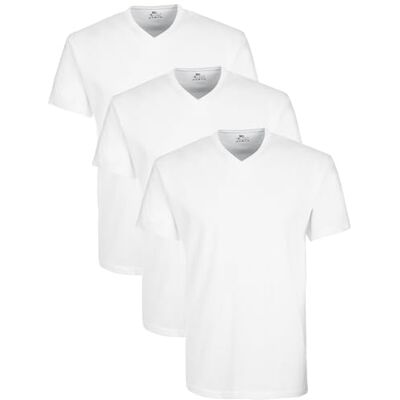 Lower East Basic T-Shirts mit V-Ausschnitt für Herren 3er I 5er I 10er Pack aus 100% Baumwolle in vielen Farben Lower East Basic T-Shirts mit V-Ausschnitt für Herren 3er I 5er I 10er Pack aus 100% Baumwolle in vielen Farben