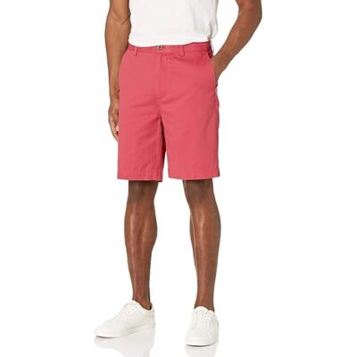 Amazon Essentials Herren Classic-Fit-Chino-Shorts, 23cm, Himbeerrot, 34W Amazon Essentials Herren Classic-Fit-Chino-Shorts, 23cm, Himbeerrot, 34W