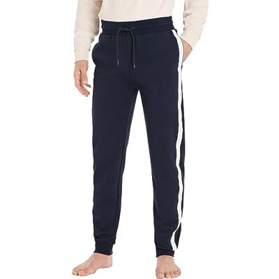 Tommy Hilfiger Herren Jogginghose aus Baumwolle, Blau (Desert Sky), M Tommy Hilfiger Herren Jogginghose aus Baumwolle, Blau (Desert Sky), M