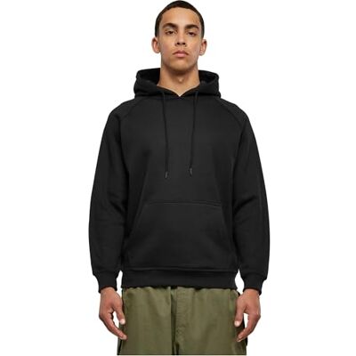Urban Classics Herren Blank Hoody Kapuzenpullover, Schwarz, XXL EU Urban Classics Herren Blank Hoody Kapuzenpullover, Schwarz, XXL EU