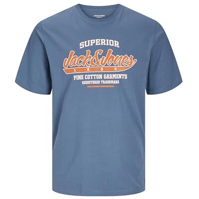 JACK & JONES T Shirt Herren O-Neck Logo Basic JACK & JONES T Shirt Herren O-Neck Logo Basic
