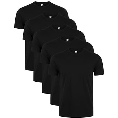 Lower East Herren T-Shirt mit Rundhalsausschnitt aus Baumwolle im Multipack Lower East Herren T-Shirt mit Rundhalsausschnitt aus Baumwolle im Multipack