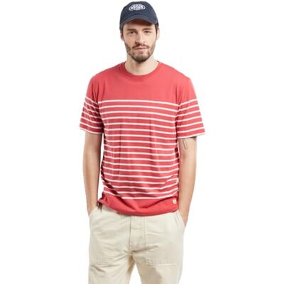 Armor Lux Ringelshirt Herren Kurzarm, ETEL, aus Baumwolle, Rundhals Armor Lux Ringelshirt Herren Kurzarm, ETEL, aus Baumwolle, Rundhals