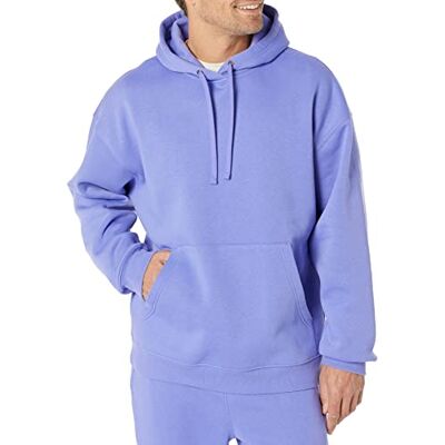 Amazon Essentials Herren Sweatshirt Mit Kapuze In Übergröße (Erhältlich In Übergröße), Lila Blau, L Amazon Essentials Herren Sweatshirt Mit Kapuze In Übergröße (Erhältlich In Übergröße), Lila Blau, L
