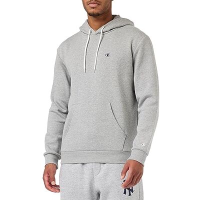 Champion Herren Legacy Basics Powerblend Fleece Kapuzenpullover, Helles Heather Grey, XL EU Champion Herren Legacy Basics Powerblend Fleece Kapuzenpullover, Helles Heather Grey, XL EU