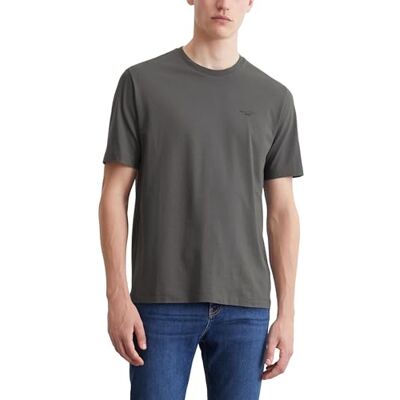 Marc O' Polo Marc OߴPolo Denim Herren T-Shirt aus Bio-Baumwolle Regular Fit, Grau (Grau), XXL Marc O' Polo Marc OߴPolo Denim Herren T-Shirt aus Bio-Baumwolle Regular Fit, Grau (Grau), XXL