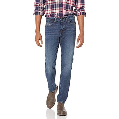 Amazon Essentials Herren Slim-Fit-Jeans Auslauffarben, Mittlere Waschung, 34W / 32L Amazon Essentials Herren Slim-Fit-Jeans Auslauffarben, Mittlere Waschung, 34W / 32L