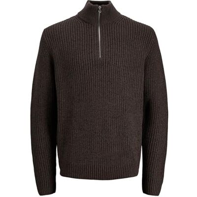 JACK & JONES Jorbleecker Knit Half Zip Bf JACK & JONES Jorbleecker Knit Half Zip Bf