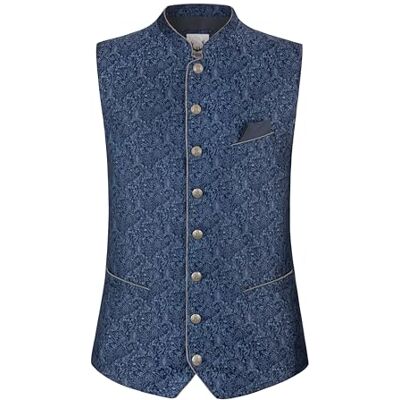 Stockerpoint Herren Trachtenweste Edward I Größe 46-60 I Traditionelle & hochwertige Weste mit verstellbarem Riegel I Perfekt für Trachten & Festlichkeiten Stockerpoint Herren Trachtenweste Edward I Größe 46-60 I Traditionelle & hochwertige Weste mit verstellbarem Riegel I Perfekt für Trachten & Festlichkeiten