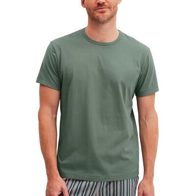 CALIDA RMX Sleep T-Shirt Herren Laurel Green 52-54 CALIDA RMX Sleep T-Shirt Herren Laurel Green 52-54