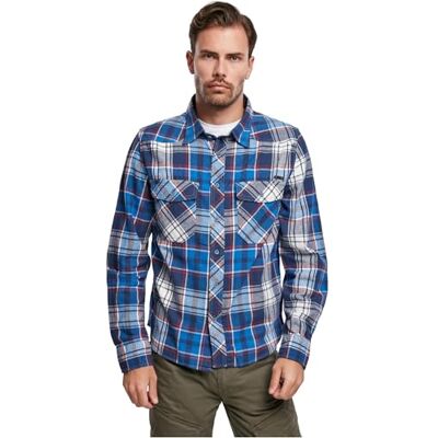 Brandit Check Shirt Herren Flanell Hemd Größen S bis 7XL, Freizeithemd, Überganshemd. Klassisch, Langarm, Regular Fit, Baumwolle Brandit Check Shirt Herren Flanell Hemd Größen S bis 7XL, Freizeithemd, Überganshemd. Klassisch, Langarm, Regular Fit, Baumwolle