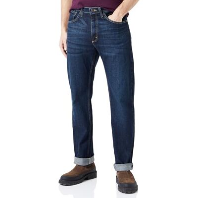 Wrangler Herren Regular Fit Jeans, Blackened Indigo, 34W / 34L Wrangler Herren Regular Fit Jeans, Blackened Indigo, 34W / 34L