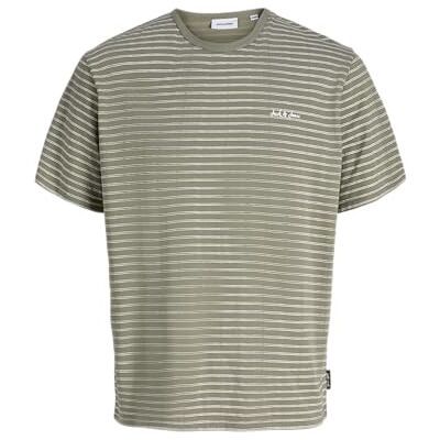 JACK & JONES Jjdevin Daytona Striped Tee Ss Crew Neck JACK & JONES Jjdevin Daytona Striped Tee Ss Crew Neck