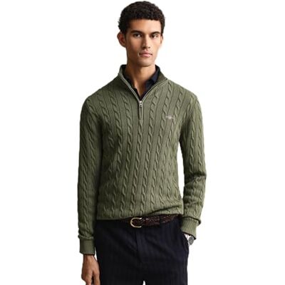 GANT Cotton Cable Half Zip GANT Cotton Cable Half Zip