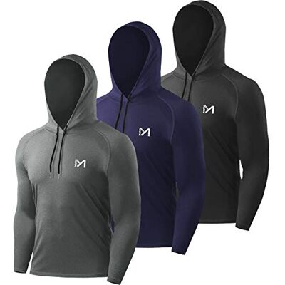 MEETYOO Sportshirt Herren, Funktionsshirt Langarm Laufshirt Männer Fitnessshirt Atmungsaktiv T Shirts für Running Gym Jogging MEETYOO Sportshirt Herren, Funktionsshirt Langarm Laufshirt Männer Fitnessshirt Atmungsaktiv T Shirts für Running Gym Jogging