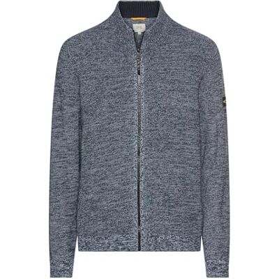 camel active Herren Strickjacke aus einem Soften Baumwollmix Tintenblau, Menswear-M camel active Herren Strickjacke aus einem Soften Baumwollmix Tintenblau, Menswear-M