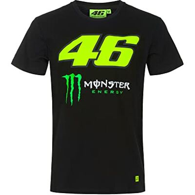 Valentino Rossi T-Shirts Monster Energy,Mann,L,Schwarz Valentino Rossi T-Shirts Monster Energy,Mann,L,Schwarz