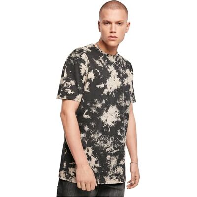 Urban Classics Oversized Bleached Tee Black L Urban Classics Oversized Bleached Tee Black L