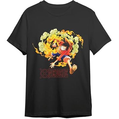 comic studio Einteilige T-Shirt Offizielles Artikel AFFE D. Ruffy Unisex Schwarz S comic studio Einteilige T-Shirt Offizielles Artikel AFFE D. Ruffy Unisex Schwarz S