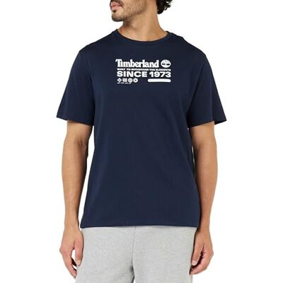Timberland Short Sleeve Tee 1 Tier3, Dark Sapphire, L Timberland Short Sleeve Tee 1 Tier3, Dark Sapphire, L