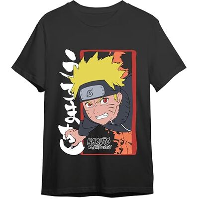 comic studio Naruto Shippuden T-Shirt Offizielles Artikel Naruto Uzumaki V4 Unisex Schwarz M comic studio Naruto Shippuden T-Shirt Offizielles Artikel Naruto Uzumaki V4 Unisex Schwarz M