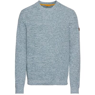 camel active Herren Rundhals Pullover aus Baumwolle Hellblau, Menswear-XL camel active Herren Rundhals Pullover aus Baumwolle Hellblau, Menswear-XL