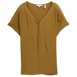 TOM TAILOR Damen 1046203 Bluse, 15664 Nutria Olive, 40 EU TOM TAILOR Damen 1046203 Bluse, 15664 Nutria Olive, 40 EU