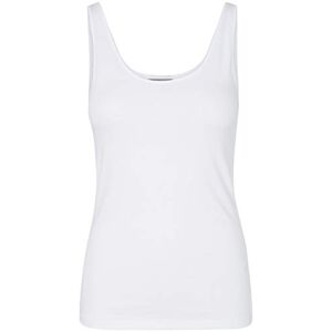 VERO MODA Damen VMMAXI My Soft UU Tank NOOS Top, Weiß (Bright White), 38 (Herstellergröße: M) VERO MODA Damen VMMAXI My Soft UU Tank NOOS Top, Weiß (Bright White), 38 (Herstellergröße: M)