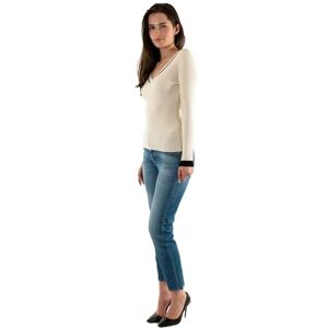 Morgan Feiner, langärmliger Pullover, elfenbeinfarben, Medium Morgan Feiner, langärmliger Pullover, elfenbeinfarben, Medium