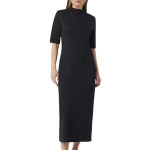 Comma Kleid aus Interlockjersey mit Stehkragen Comma Kleid aus Interlockjersey mit Stehkragen