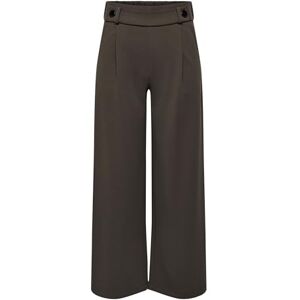 JDY Damen geggo New Long Pant Jrs Noos Hose, Chocolate Brown/Detail:black Buttons, S / 34L EU JDY Damen geggo New Long Pant Jrs Noos Hose, Chocolate Brown/Detail:black Buttons, S / 34L EU