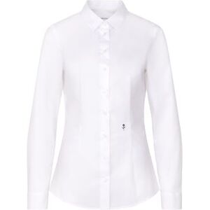 Seidensticker Damen Women Slim Longsleeve Stretch Hemd, Weiß(080612), 34 EU Seidensticker Damen Women Slim Longsleeve Stretch Hemd, Weiß(080612), 34 EU